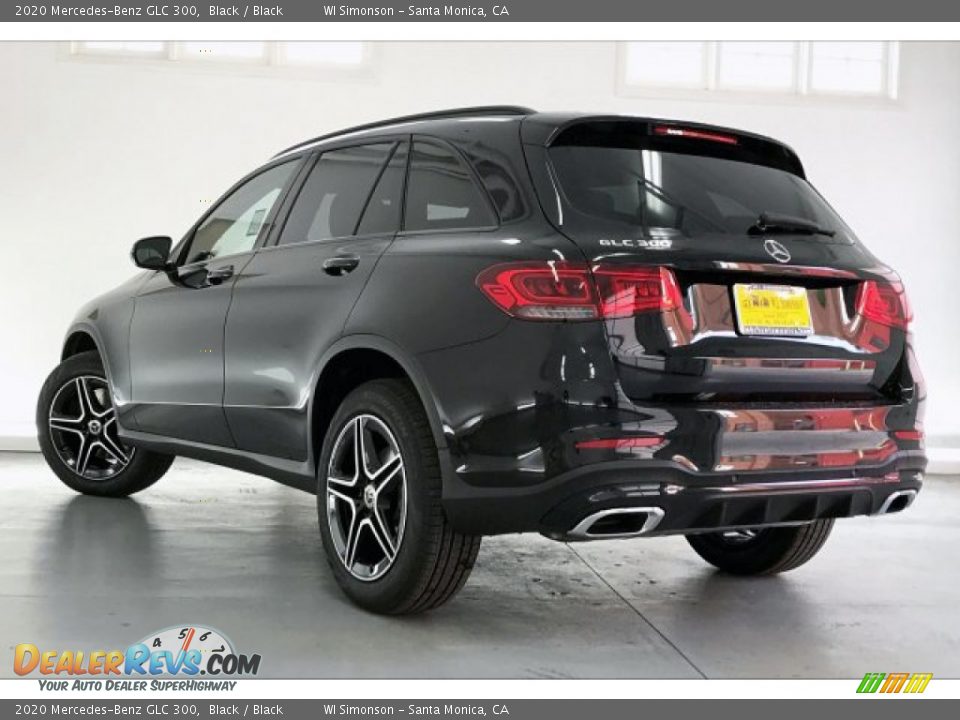 2020 Mercedes-Benz GLC 300 Black / Black Photo #2