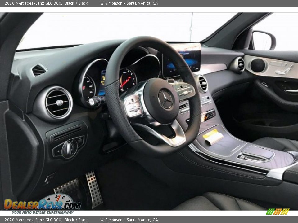 2020 Mercedes-Benz GLC 300 Black / Black Photo #4