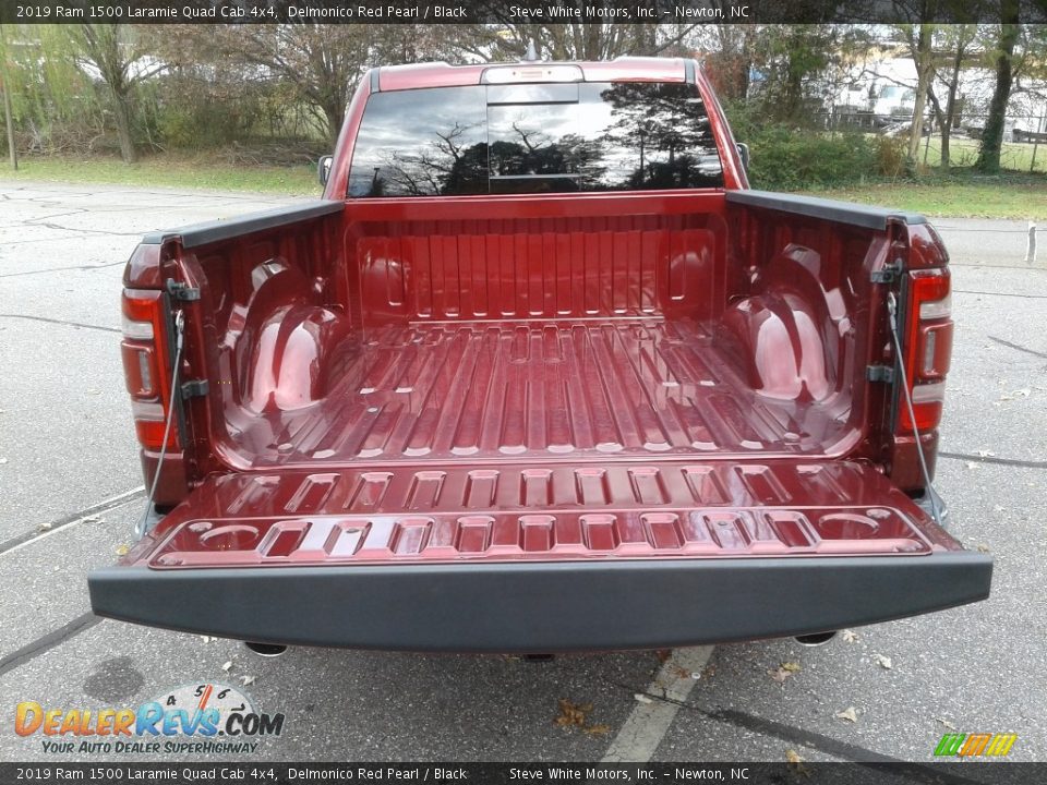 2019 Ram 1500 Laramie Quad Cab 4x4 Delmonico Red Pearl / Black Photo #12