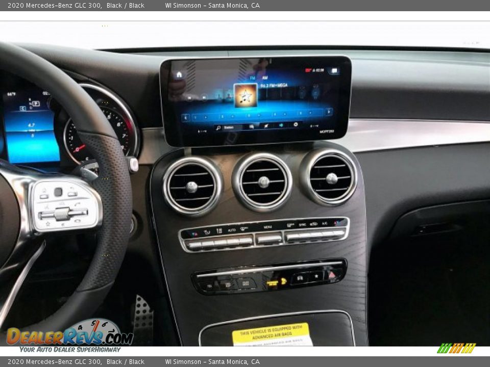 2020 Mercedes-Benz GLC 300 Black / Black Photo #6