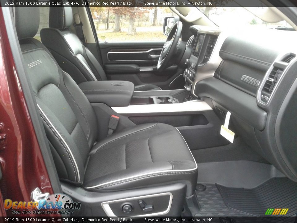 Front Seat of 2019 Ram 1500 Laramie Quad Cab 4x4 Photo #14