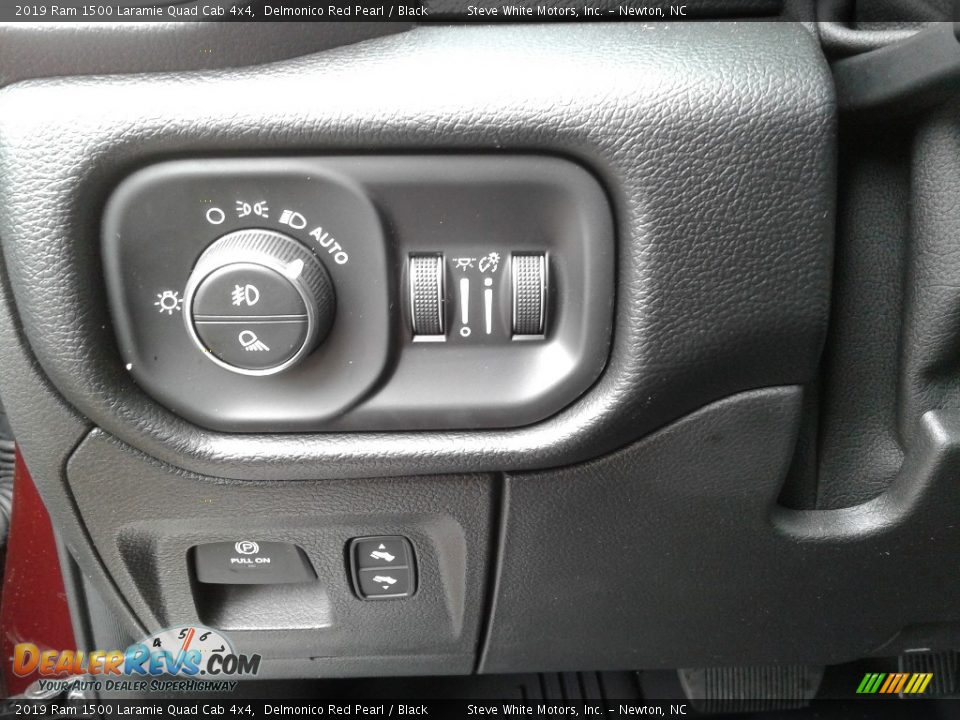 Controls of 2019 Ram 1500 Laramie Quad Cab 4x4 Photo #15