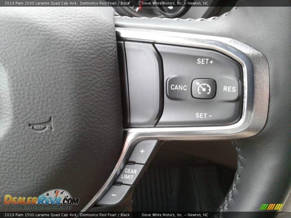 2019 Ram 1500 Laramie Quad Cab 4x4 Steering Wheel Photo #18