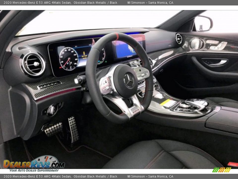 2020 Mercedes-Benz E 53 AMG 4Matic Sedan Obsidian Black Metallic / Black Photo #4