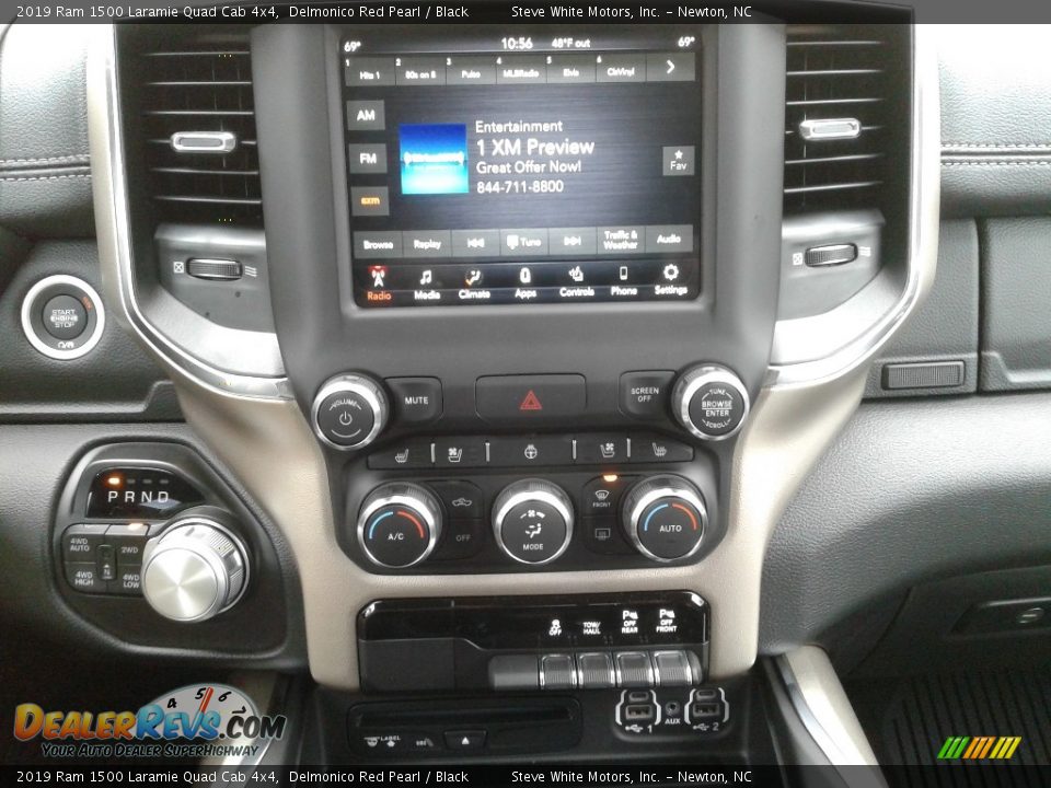 Controls of 2019 Ram 1500 Laramie Quad Cab 4x4 Photo #20