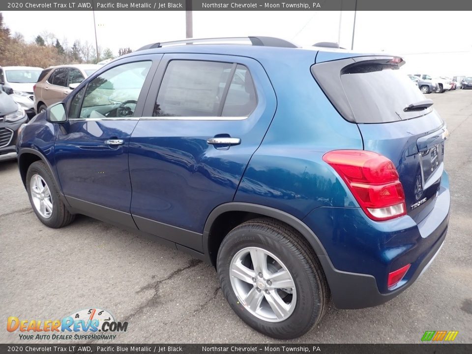 2020 Chevrolet Trax LT AWD Pacific Blue Metallic / Jet Black Photo #3