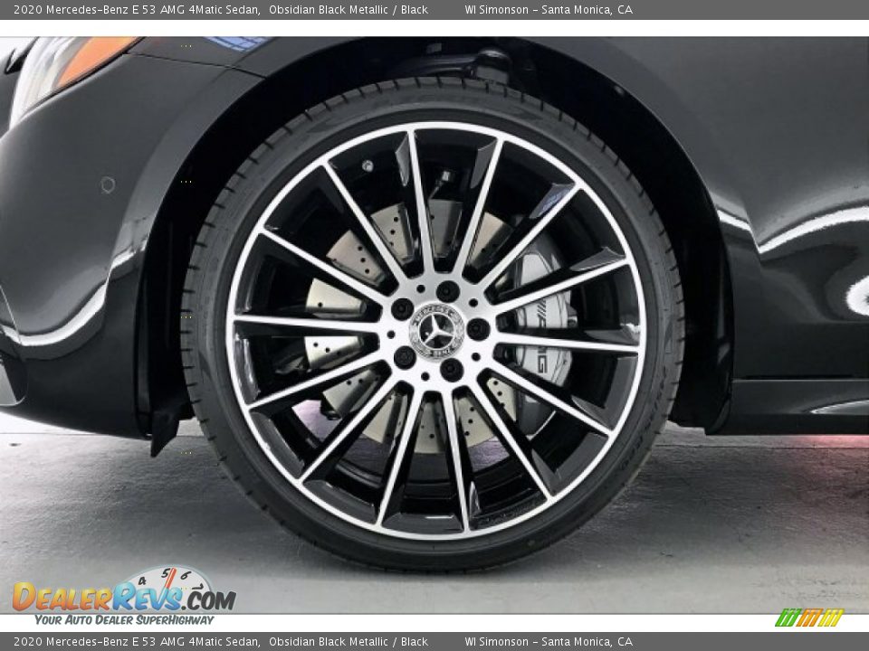 2020 Mercedes-Benz E 53 AMG 4Matic Sedan Obsidian Black Metallic / Black Photo #7