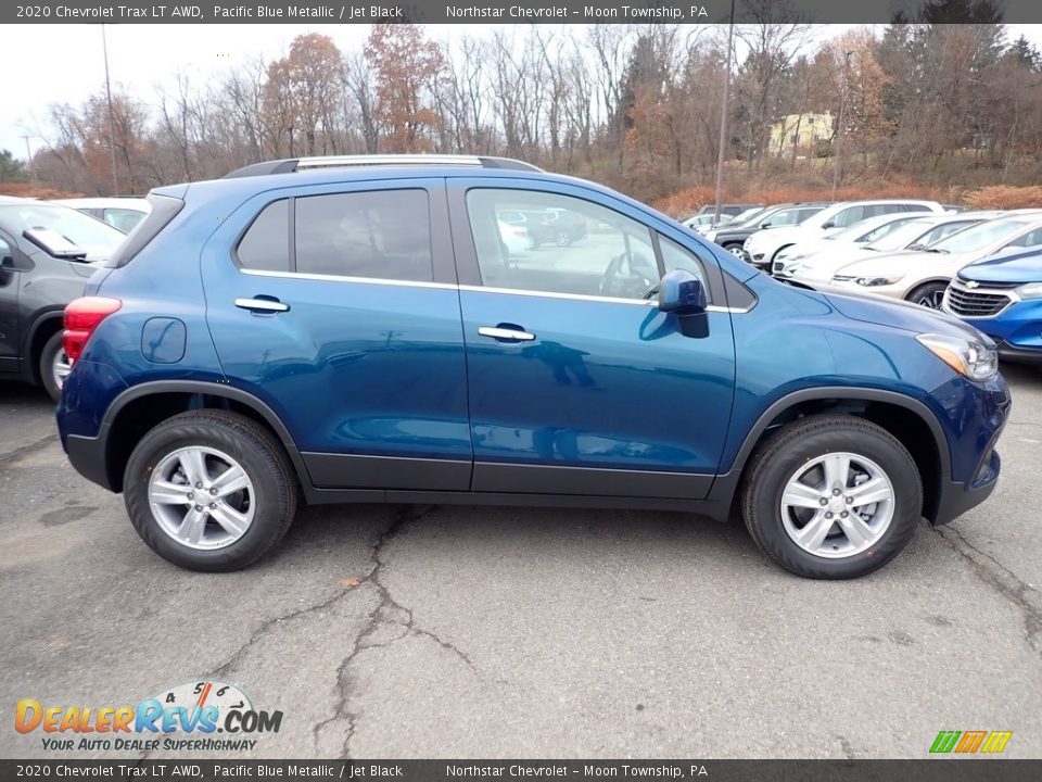 Pacific Blue Metallic 2020 Chevrolet Trax LT AWD Photo #6