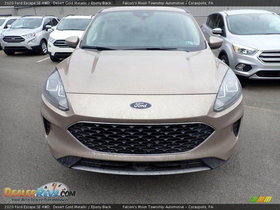 2020 Ford Escape SE 4WD Desert Gold Metallic / Ebony Black Photo #4
