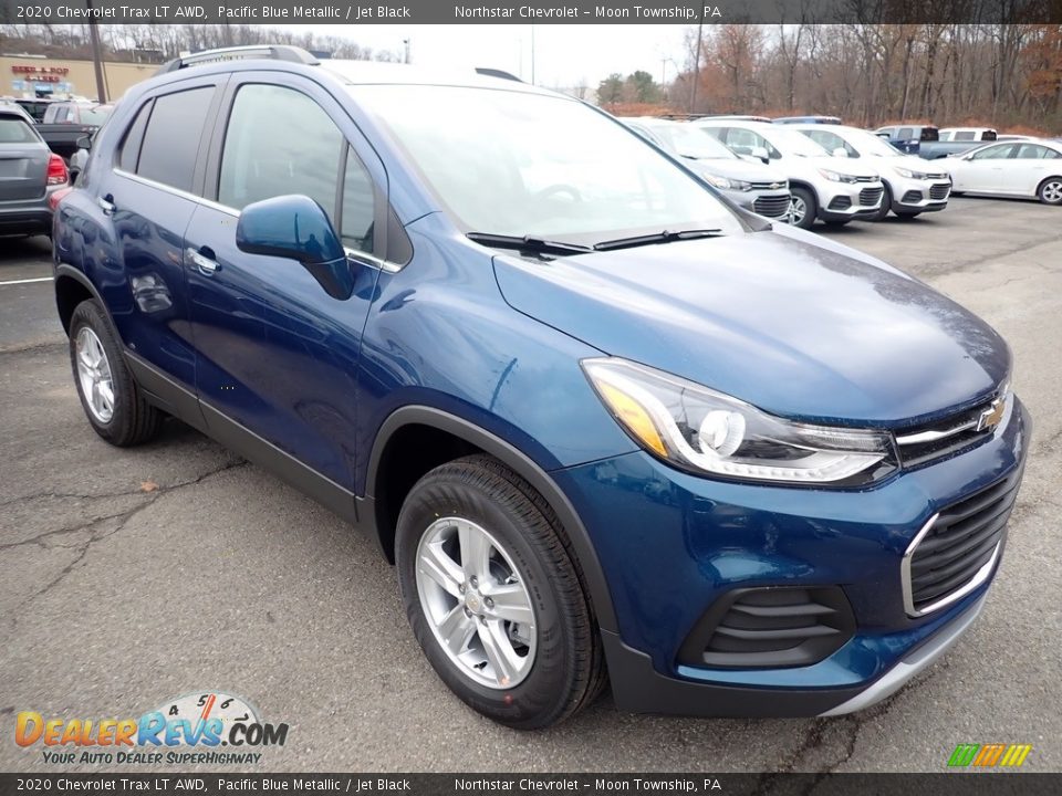 Pacific Blue Metallic 2020 Chevrolet Trax LT AWD Photo #7