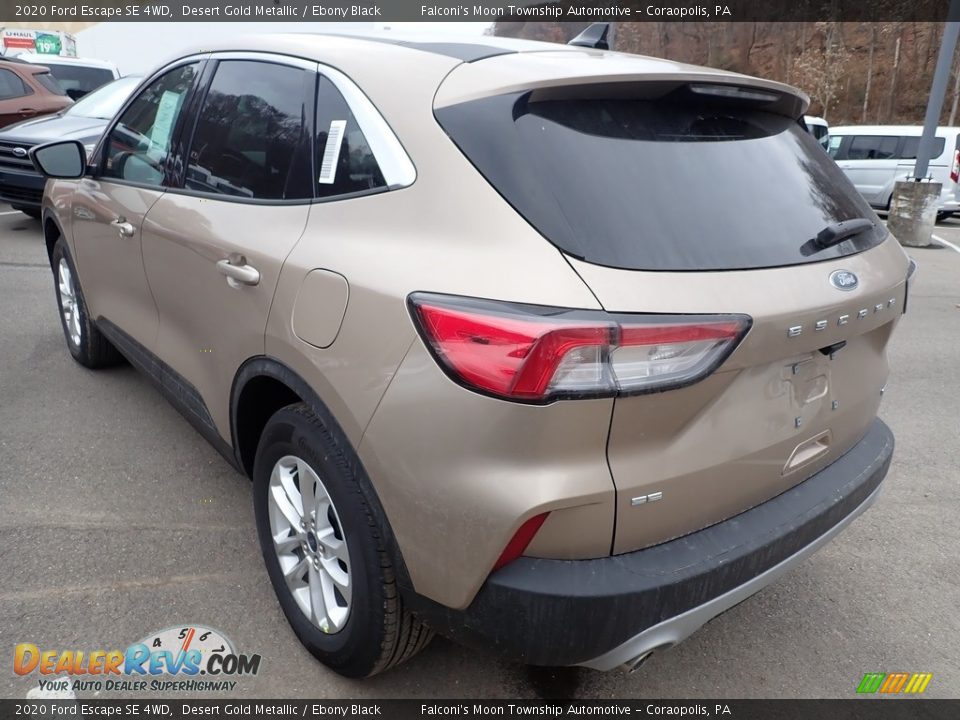2020 Ford Escape SE 4WD Desert Gold Metallic / Ebony Black Photo #6