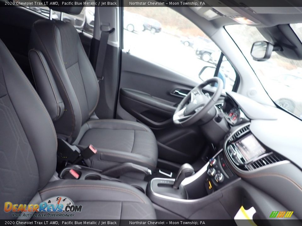 2020 Chevrolet Trax LT AWD Pacific Blue Metallic / Jet Black Photo #10