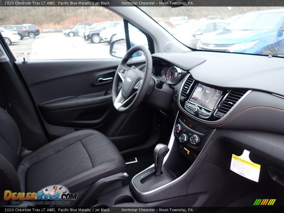 2020 Chevrolet Trax LT AWD Pacific Blue Metallic / Jet Black Photo #11