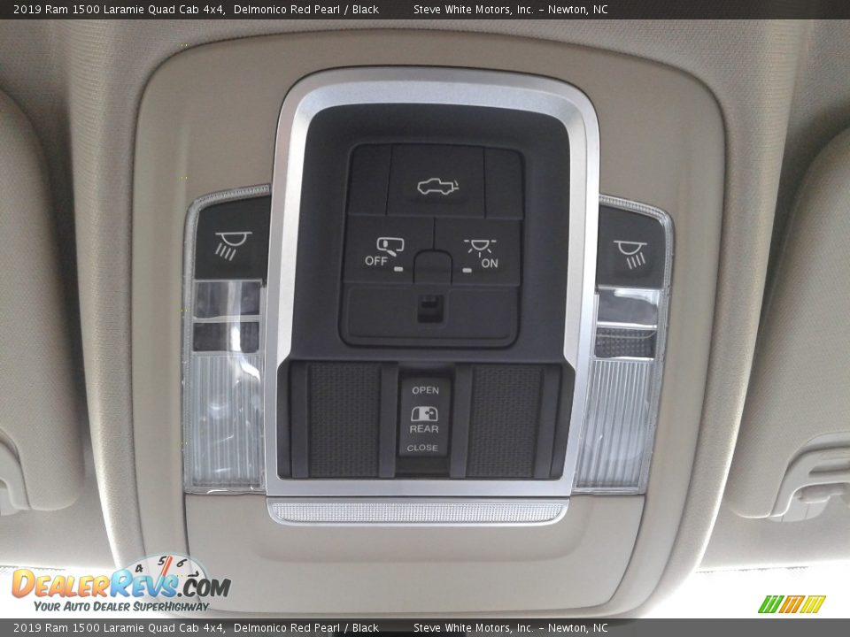 2019 Ram 1500 Laramie Quad Cab 4x4 Delmonico Red Pearl / Black Photo #29