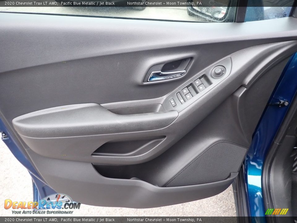 2020 Chevrolet Trax LT AWD Pacific Blue Metallic / Jet Black Photo #14