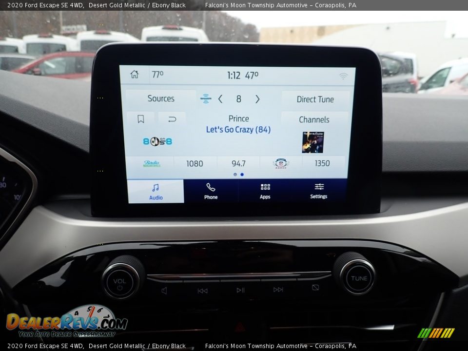 2020 Ford Escape SE 4WD Desert Gold Metallic / Ebony Black Photo #13