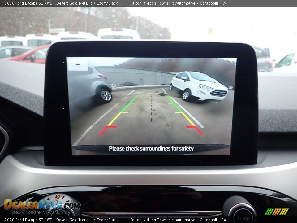 2020 Ford Escape SE 4WD Desert Gold Metallic / Ebony Black Photo #14