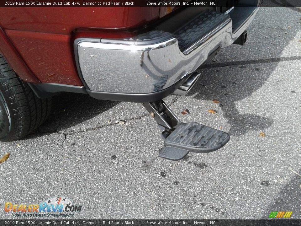 2019 Ram 1500 Laramie Quad Cab 4x4 Delmonico Red Pearl / Black Photo #32