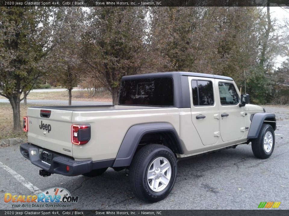 2020 Jeep Gladiator Sport 4x4 Gobi / Black Photo #7