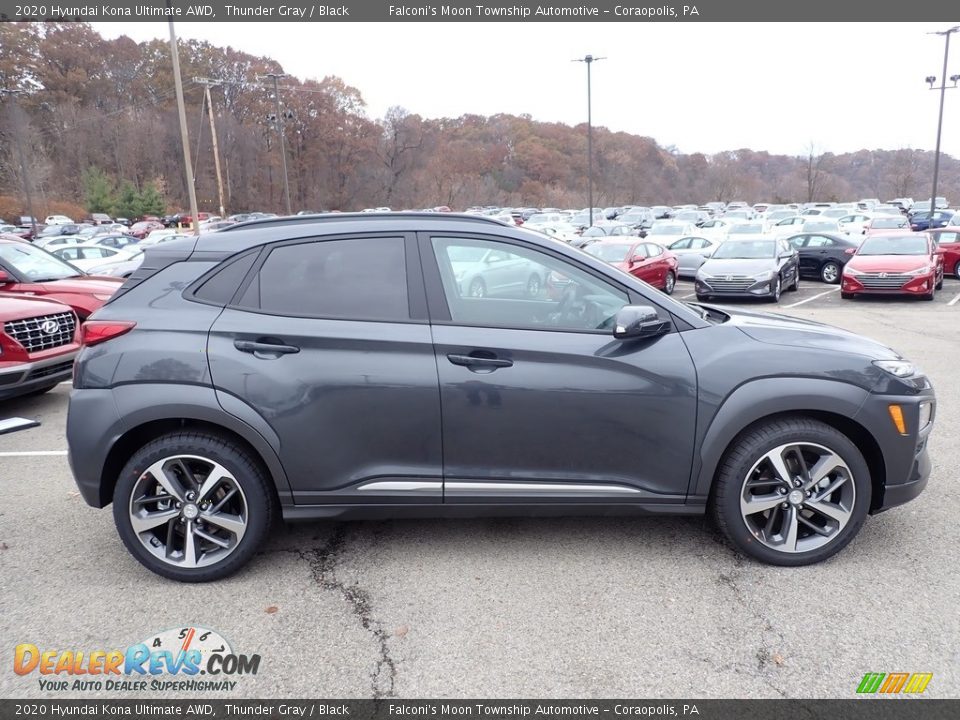Thunder Gray 2020 Hyundai Kona Ultimate AWD Photo #1