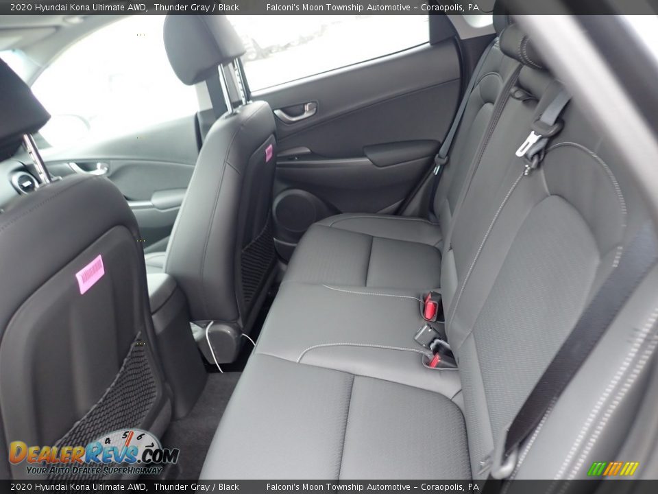 2020 Hyundai Kona Ultimate AWD Thunder Gray / Black Photo #8