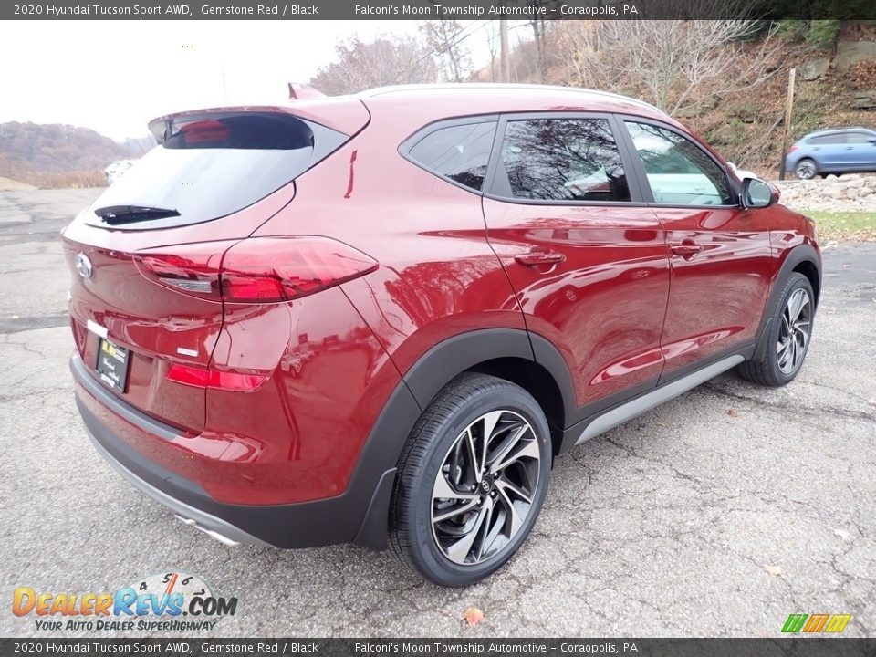 2020 Hyundai Tucson Sport AWD Gemstone Red / Black Photo #2