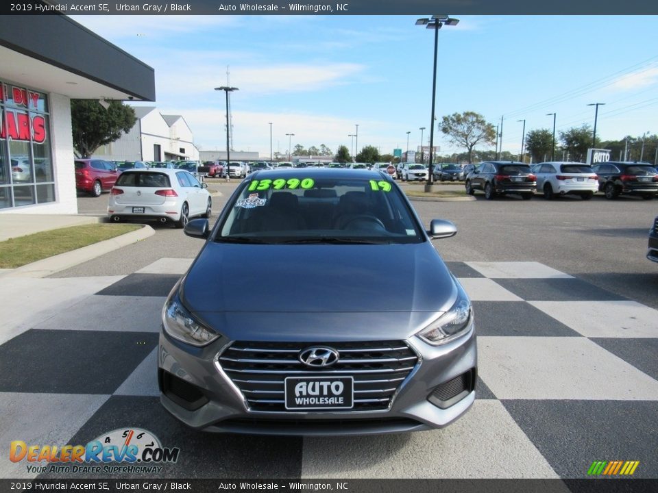 2019 Hyundai Accent SE Urban Gray / Black Photo #2