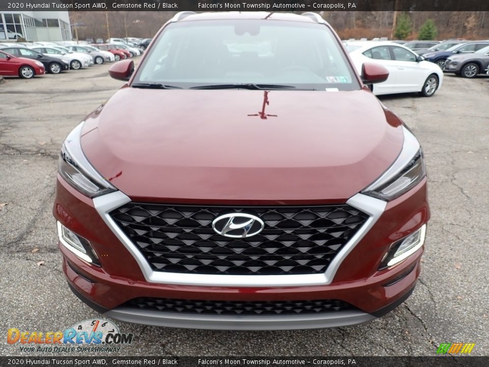 2020 Hyundai Tucson Sport AWD Gemstone Red / Black Photo #4