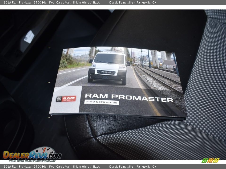 2019 Ram ProMaster 2500 High Roof Cargo Van Bright White / Black Photo #17