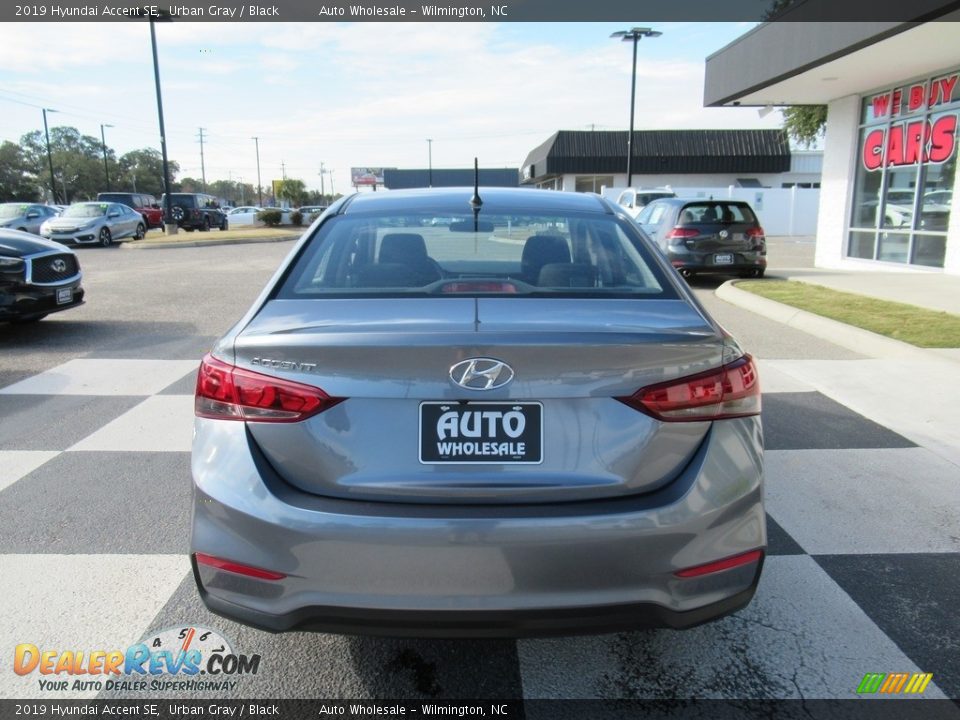 2019 Hyundai Accent SE Urban Gray / Black Photo #4