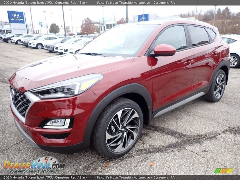 2020 Hyundai Tucson Sport AWD Gemstone Red / Black Photo #5