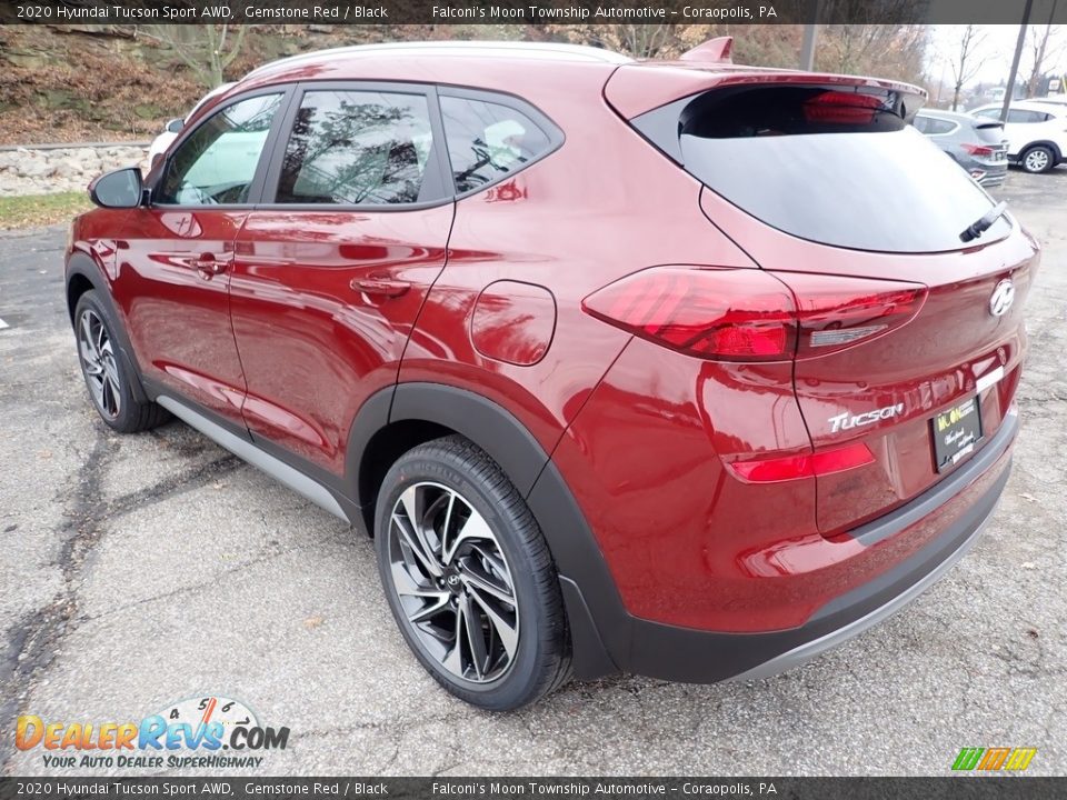 2020 Hyundai Tucson Sport AWD Gemstone Red / Black Photo #6