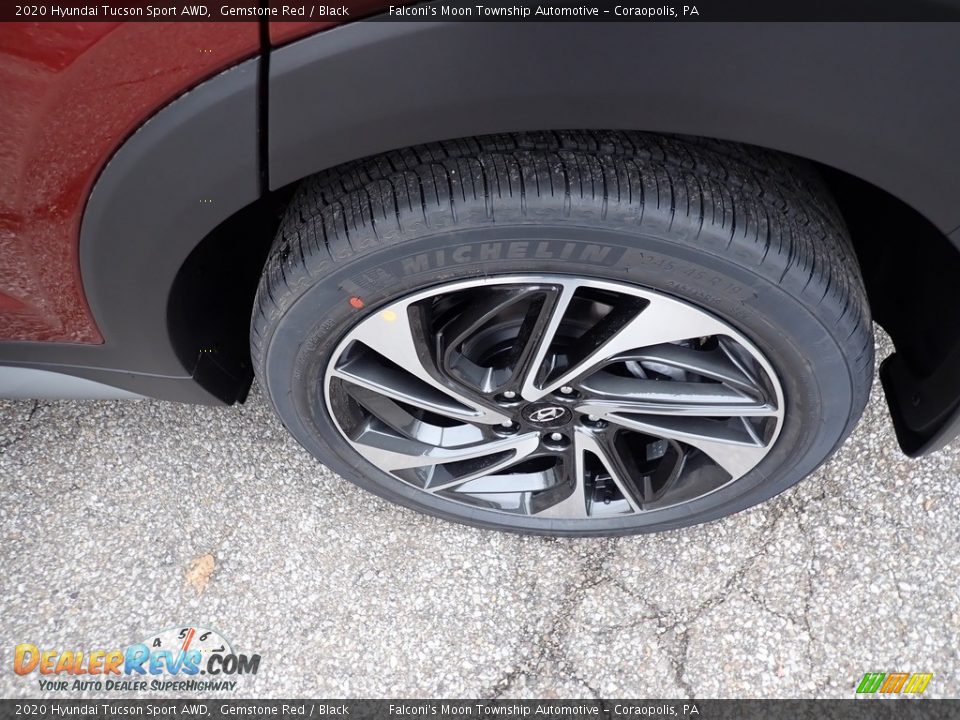 2020 Hyundai Tucson Sport AWD Gemstone Red / Black Photo #7
