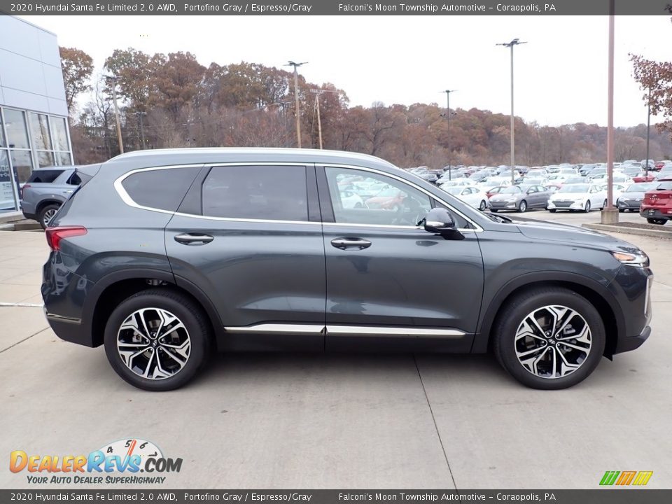 Portofino Gray 2020 Hyundai Santa Fe Limited 2.0 AWD Photo #1
