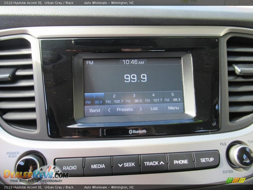 2019 Hyundai Accent SE Urban Gray / Black Photo #16