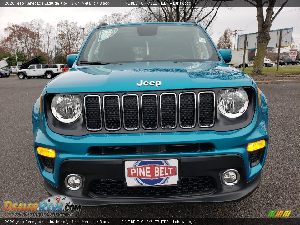 2020 Jeep Renegade Latitude 4x4 Bikini Metallic / Black Photo #2