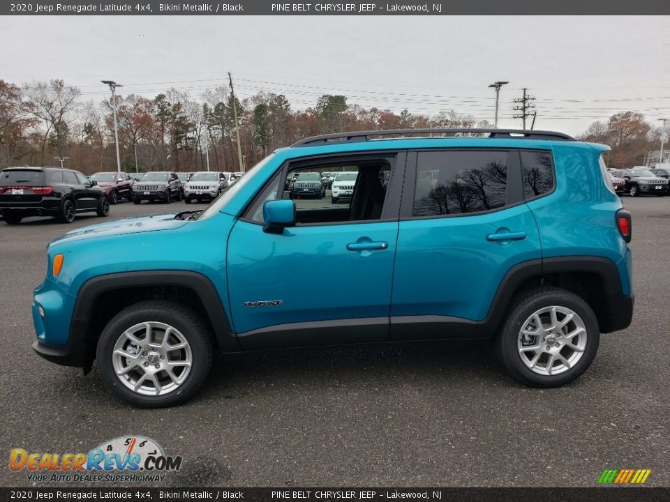 2020 Jeep Renegade Latitude 4x4 Bikini Metallic / Black Photo #3