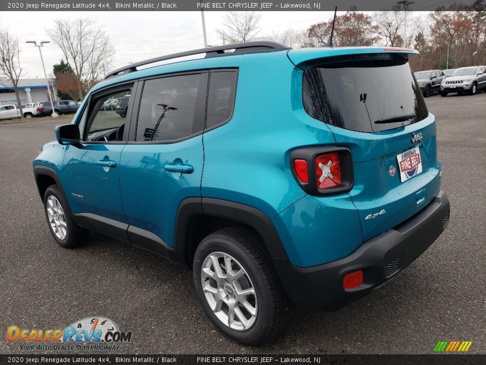 2020 Jeep Renegade Latitude 4x4 Bikini Metallic / Black Photo #4