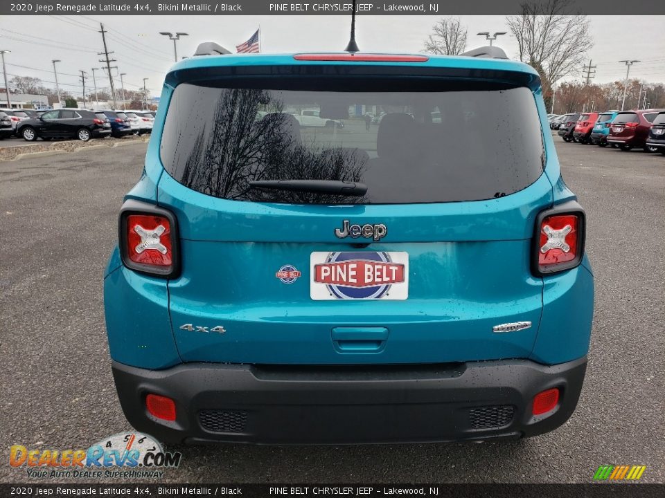 2020 Jeep Renegade Latitude 4x4 Bikini Metallic / Black Photo #5