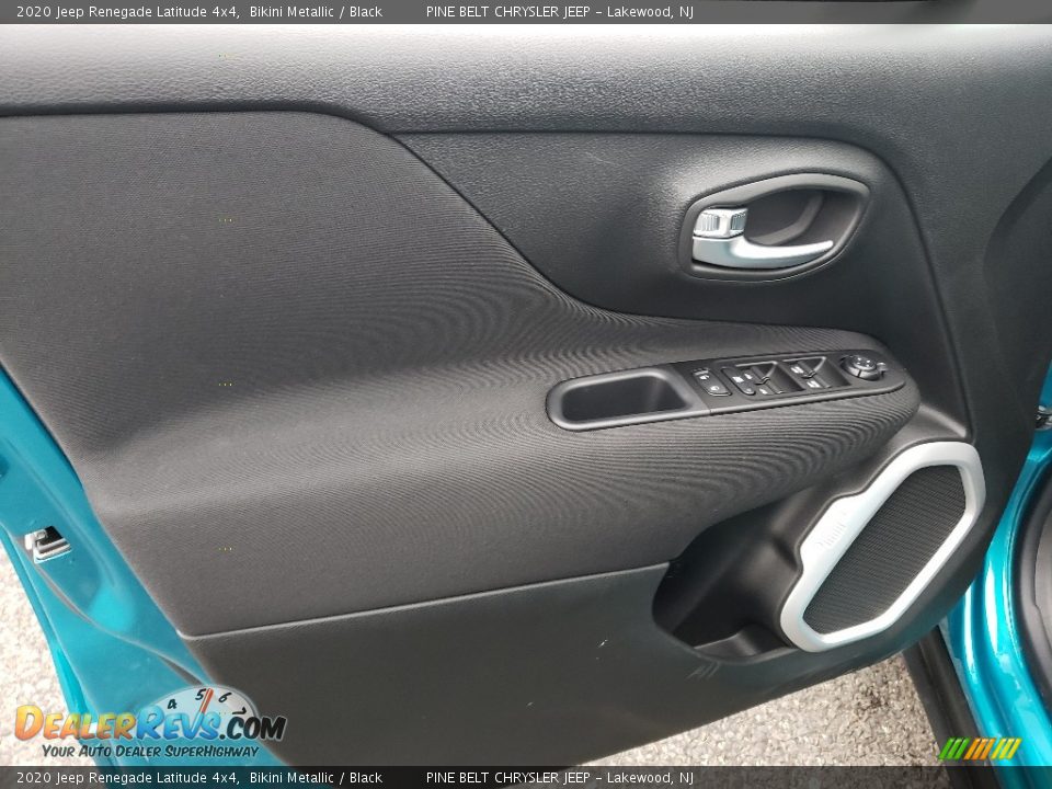 2020 Jeep Renegade Latitude 4x4 Bikini Metallic / Black Photo #8