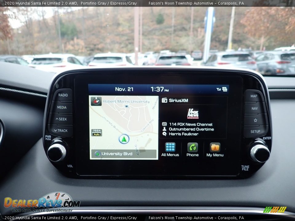 Navigation of 2020 Hyundai Santa Fe Limited 2.0 AWD Photo #14
