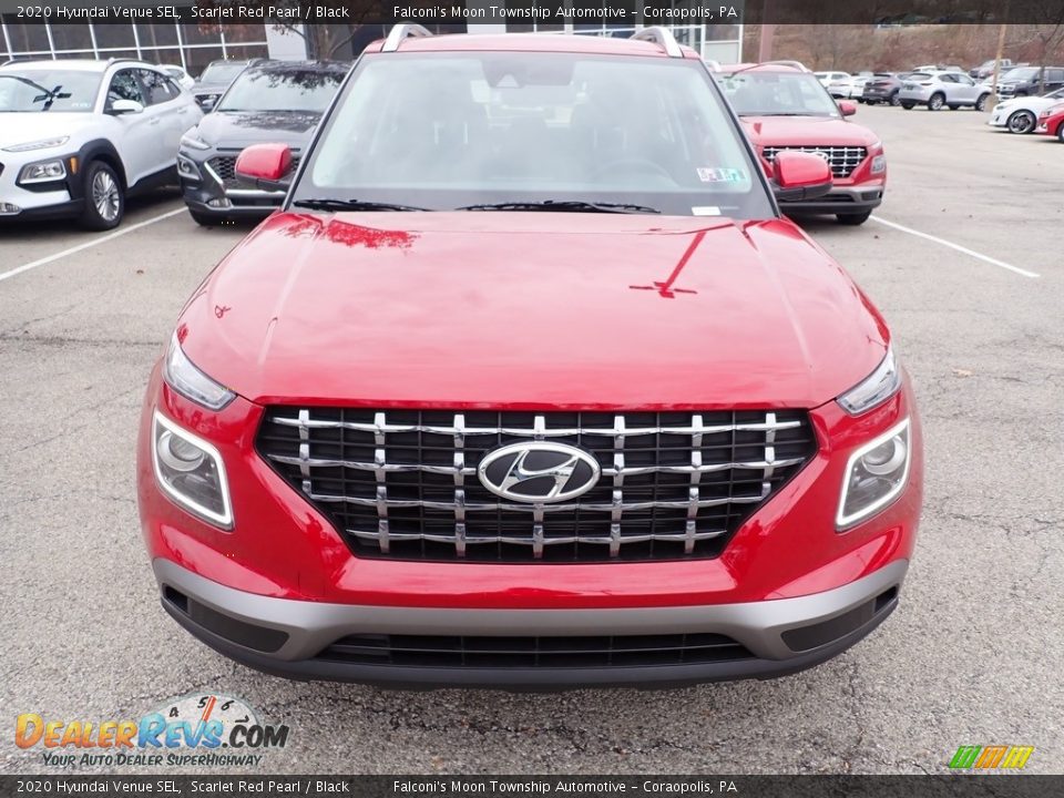 2020 Hyundai Venue SEL Scarlet Red Pearl / Black Photo #4