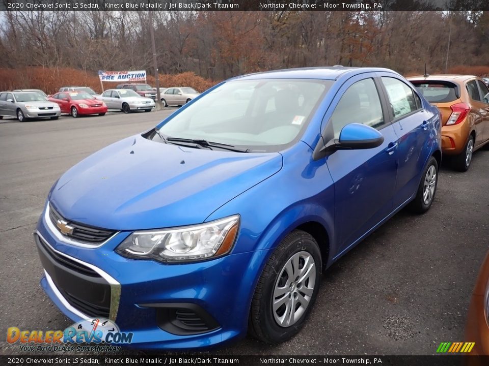 Front 3/4 View of 2020 Chevrolet Sonic LS Sedan Photo #1