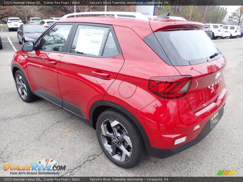 2020 Hyundai Venue SEL Scarlet Red Pearl / Black Photo #6