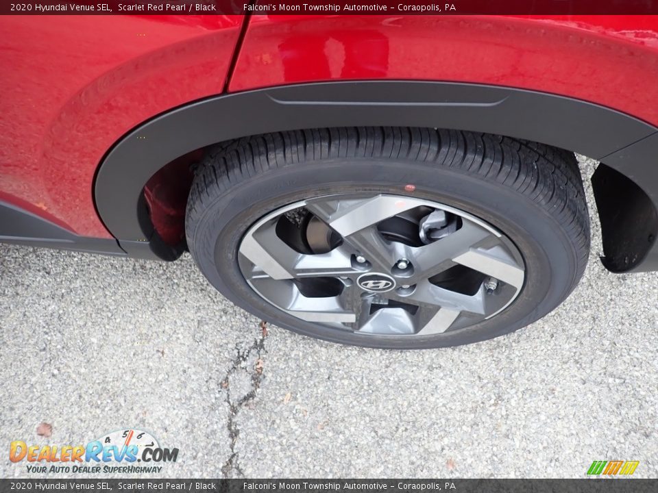 2020 Hyundai Venue SEL Scarlet Red Pearl / Black Photo #7