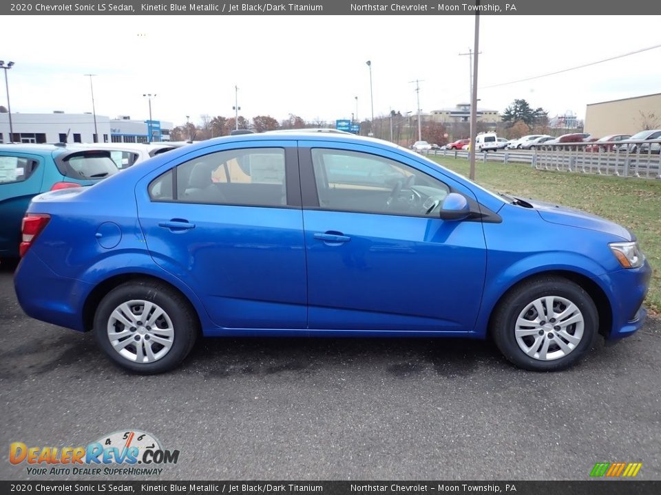 Kinetic Blue Metallic 2020 Chevrolet Sonic LS Sedan Photo #6