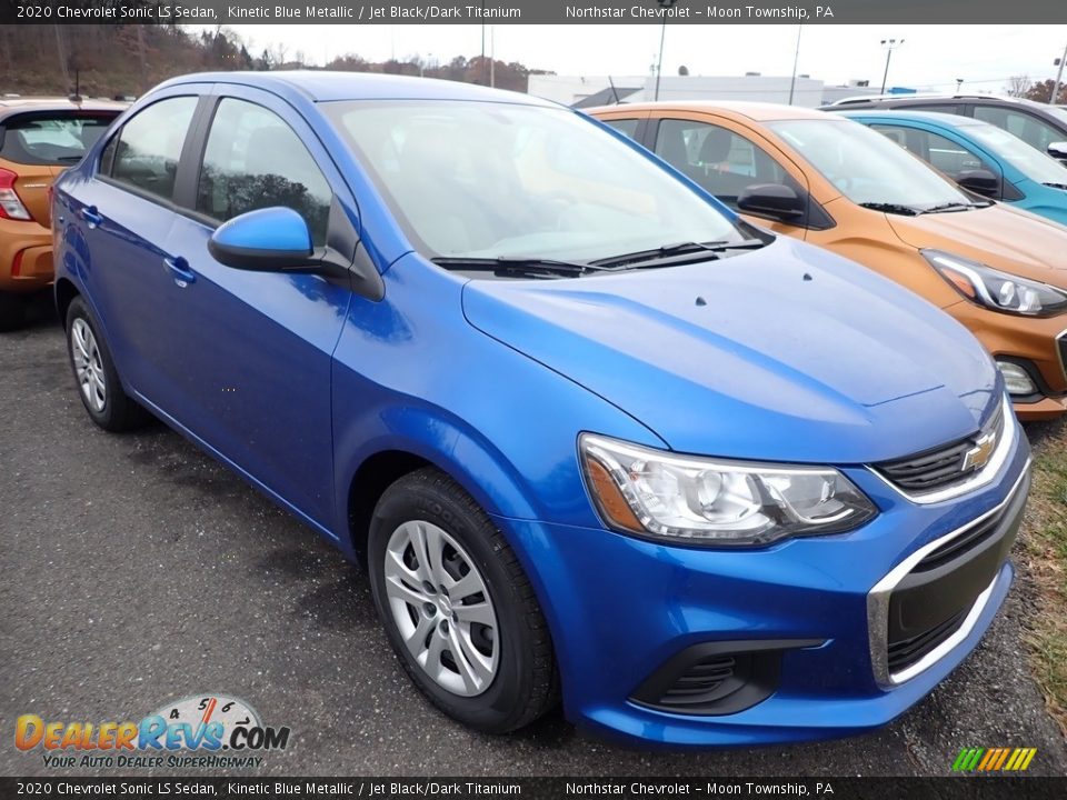 Kinetic Blue Metallic 2020 Chevrolet Sonic LS Sedan Photo #7