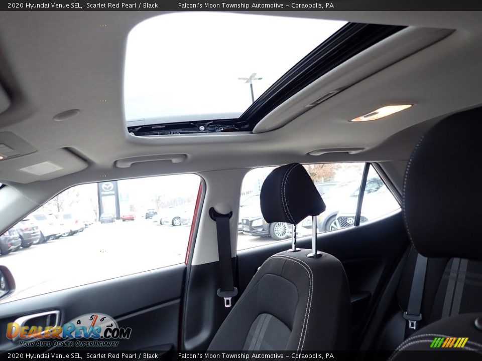 2020 Hyundai Venue SEL Scarlet Red Pearl / Black Photo #13