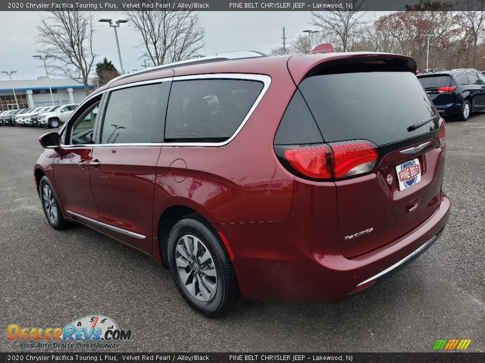 2020 Chrysler Pacifica Touring L Plus Velvet Red Pearl / Alloy/Black Photo #4