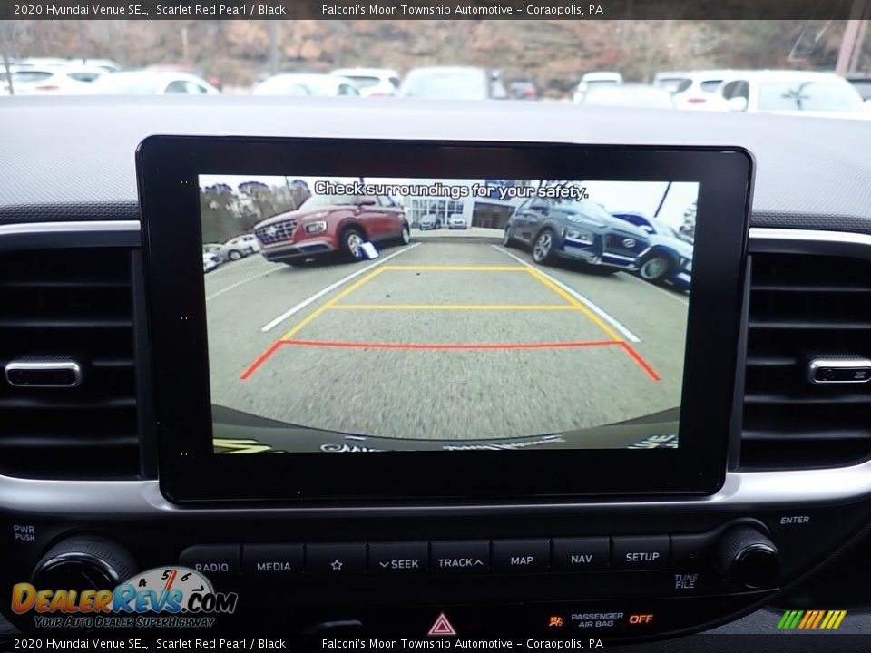 2020 Hyundai Venue SEL Scarlet Red Pearl / Black Photo #15